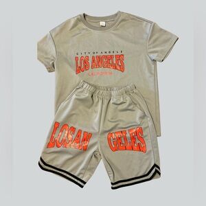 Los Angeles “City of Angels” Shirt & Short Set